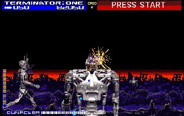 Terminator 2 - Judgment Day (rev LA3 03/27/92) screen shot game playing